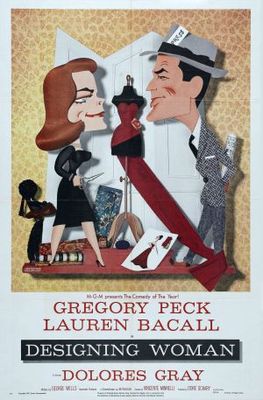 Designing Woman movie poster (1957) poster