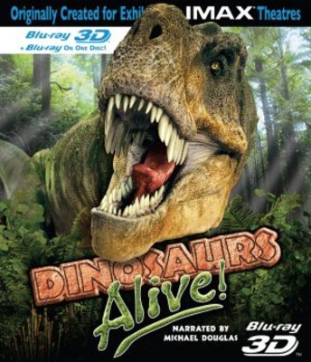 Dinosaurs Alive movie poster (2007) metal framed poster