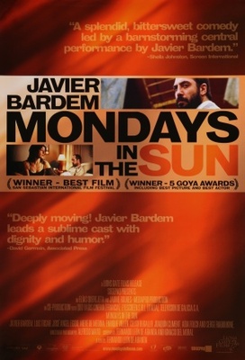 Los lunes al sol movie poster (2002) canvas poster