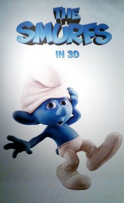 The Smurfs movie poster (2010) poster with hanger