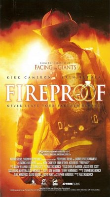 Fireproof movie poster (2008) wood print