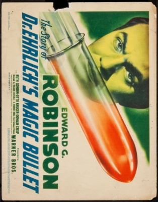 Dr. Ehrlich's Magic Bullet movie poster (1940) poster with hanger