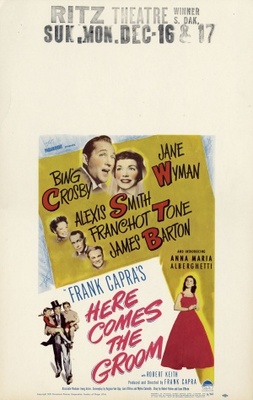 Here Comes the Groom movie poster (1951) t-shirt