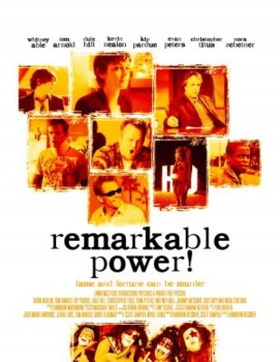 Remarkable Power movie poster (2008) Stickers MOV_121b9c32