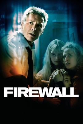 Firewall movie poster (2006) wooden framed poster