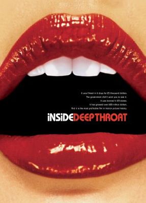 Inside Deep Throat movie poster (2005) metal framed poster