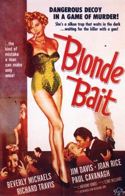 Blonde Bait movie poster (1956) sweatshirt