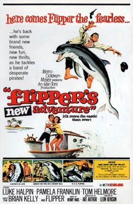 Flipper's New Adventure movie poster (1964) sweatshirt