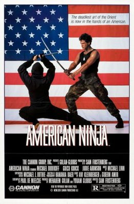 American Ninja movie poster (1985) t-shirt