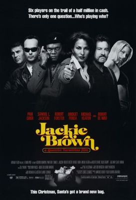 Jackie Brown movie poster (1997) metal framed poster