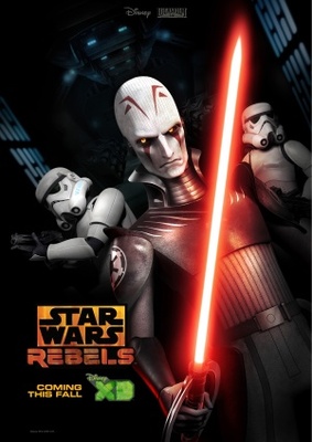 Star Wars Rebels movie poster (2014) wood print