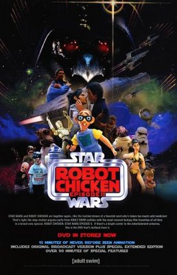Robot Chicken: Star Wars Episode II movie poster (2008) wood print