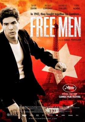 Les hommes libres movie poster (2011) wood print