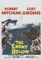 The Enemy Below movie poster (1957) hoodie #655380