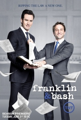 Franklin & Bash movie poster (2010) wood print