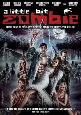 A Little Bit Zombie movie poster (2012) mouse pad