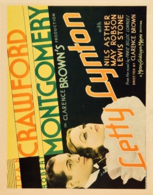 Letty Lynton movie poster (1932) metal framed poster