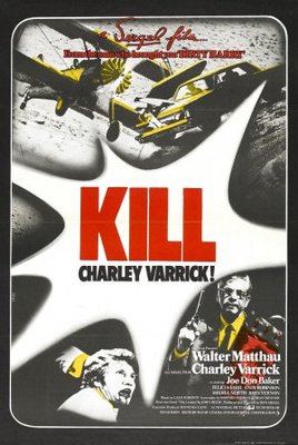 Charley Varrick movie poster (1973) metal framed poster