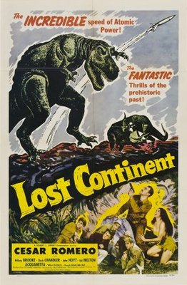Lost Continent movie poster (1951) poster with hanger