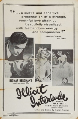 Sommarlek movie poster (1951) hoodie