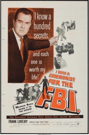 I Was a Communist for the FBI movie poster (1951) mouse pad