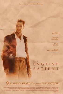 The English Patient movie poster (1996) Stickers MOV_12b53415