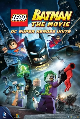 LEGO Batman: The Movie - DC Superheroes Unite movie poster (2013) wood print