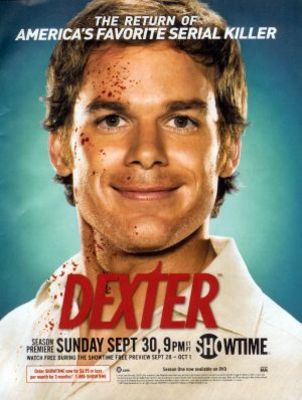 Dexter movie poster (2006) Stickers MOV_12c3c252