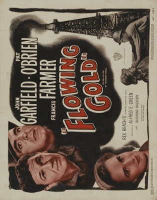 Flowing Gold movie poster (1940) pillow