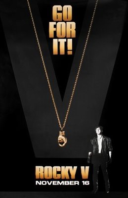 Rocky V movie poster (1990) metal framed poster