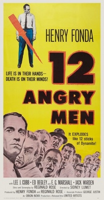 12 Angry Men movie poster (1957) tote bag