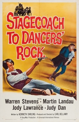 Stagecoach to Dancers' Rock movie poster (1962) Stickers MOV_12e36bad