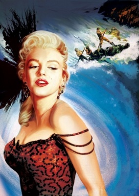River of No Return movie poster (1954) metal framed poster