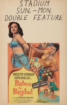 Babes in Bagdad movie poster (1952) sweatshirt