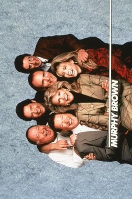 Murphy Brown movie poster (1988) wood print