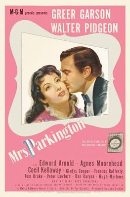 Mrs. Parkington movie poster (1944) metal framed poster