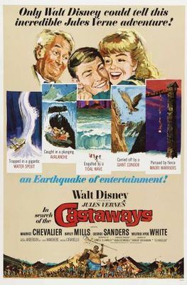 In Search of the Castaways movie poster (1962) t-shirt