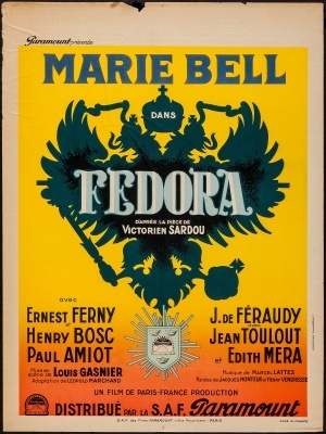 Fedora movie poster (1934) puzzle MOV_13203e2b