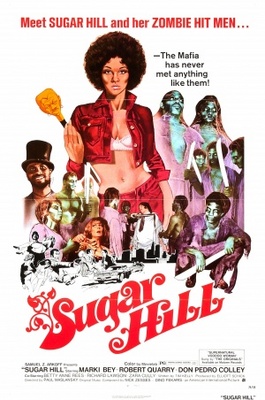 Sugar Hill movie poster (1974) metal framed poster