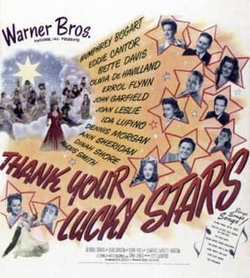 Thank Your Lucky Stars movie poster (1943) wooden framed poster