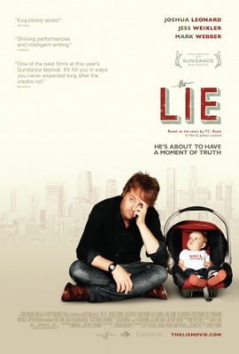 The Lie movie poster (2011) canvas poster