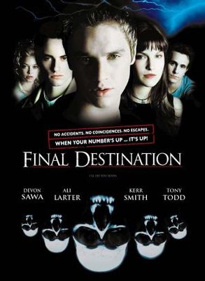 Final Destination movie poster (2000) poster with hanger