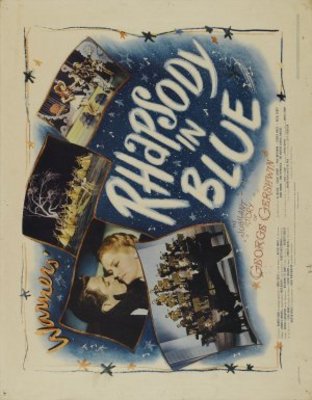 Rhapsody in Blue movie poster (1945) mouse pad