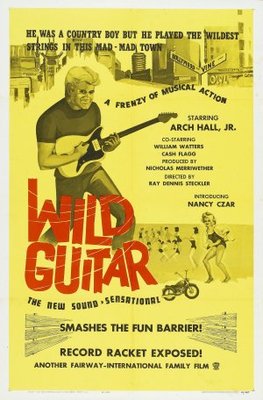 Wild Guitar movie poster (1962) mouse pad