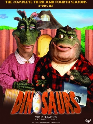 Dinosaurs movie poster (1991) mug