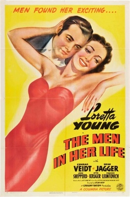 The Men in Her Life movie poster (1941) metal framed poster