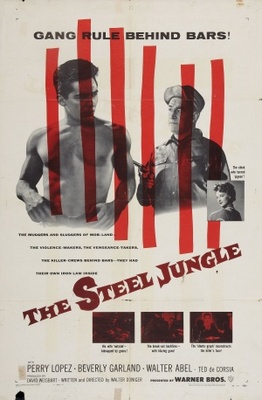 The Steel Jungle movie poster (1956) poster with hanger