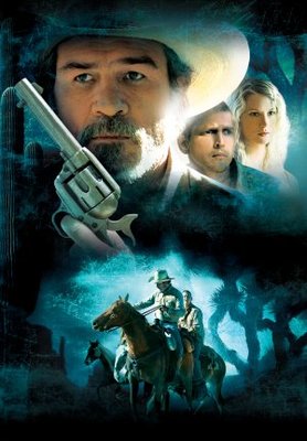 The Three Burials of Melquiades Estrada movie poster (2005) wood print