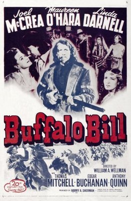Buffalo Bill movie poster (1944) Stickers MOV_13865915