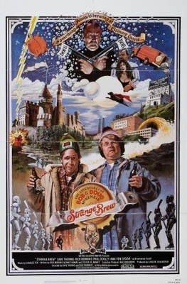 The Adventures of Bob & Doug McKenzie: Strange Brew movie poster (1983) metal framed poster